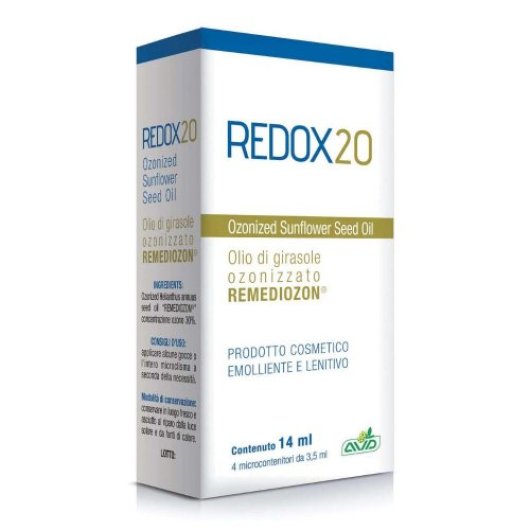 Redox 20 - Avd Reform - 4 microcontenitori da 3,5ml - Prodotto cosmetico emolliente e lenitivo