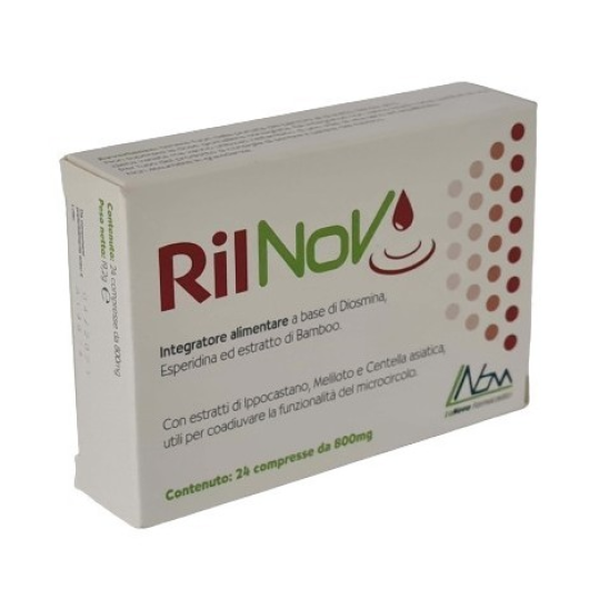 Rilnov Integratore Alimentare 24 Compresse