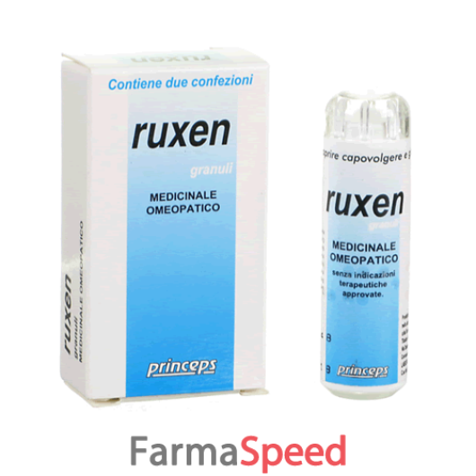 Ruxen Granuli - Laboratori Legren - 2 confezioni da 6 g - Medicinale omeopatico