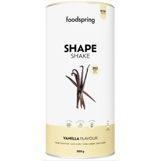 Shape Shake - Gusto vaniglia - Foodspring - 900 grammi - Shake che funge da sostituto del pasto