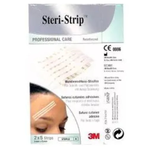 Steri-Strip Sutura Adesiva per Piccole Ferite e Tagli 6x75 mm 6 Pezzi