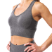 Top Power Fit Guam Fibramar - Grigio Melange Taglia S/M 42/44 