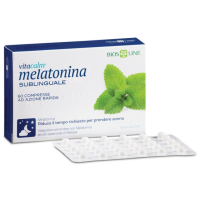 Vitacalm Melatonina Sublinguale  - Bios LineIntegratore Alimentare 60 Compresse