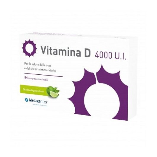 Vitamina D Ossa 4000 UI Metagenics 84 Compresse