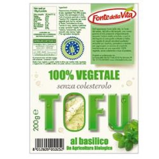 FONTE VITA TOFU BASILICO200G