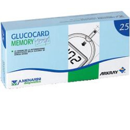 GLUCOCARD MEMORY STRIPS25STR