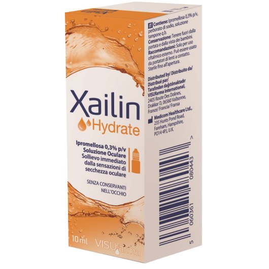 Xailin Hydrate Gocce Ocul 10ml