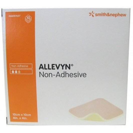 ALLEVYN NON ADHES 10X10CM 10PZ