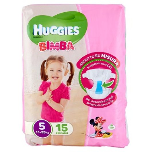 HUGGIES BASE GIRL 5 15PZ<<<