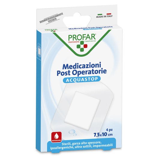 PROFAR MED ACQUASTOP 7,5X10 4P