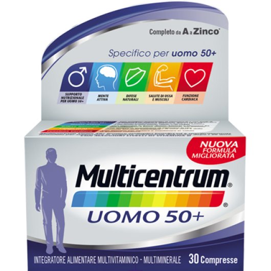 MULTICENTRUM UOMO50PROM30CPR