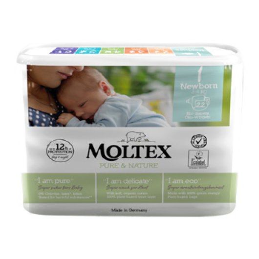 MOLTEX PURE&NATURE NB 2-4KG T1