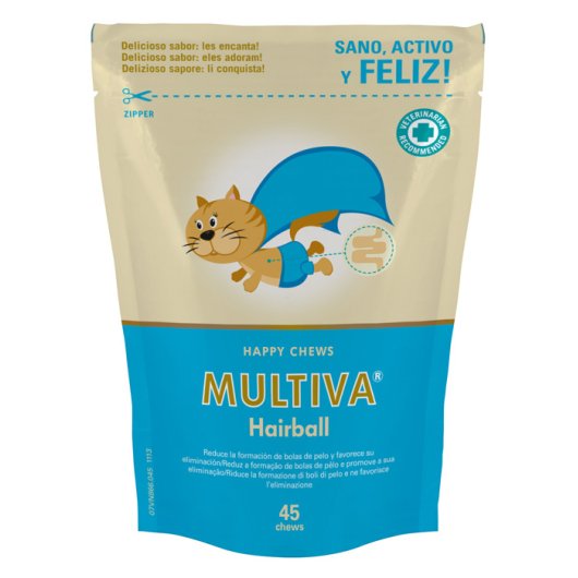 MULTIVA HAIRBALL 45CHEWS