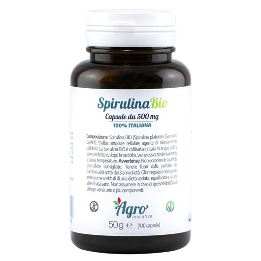 SPIRULINA BIO 100CPS