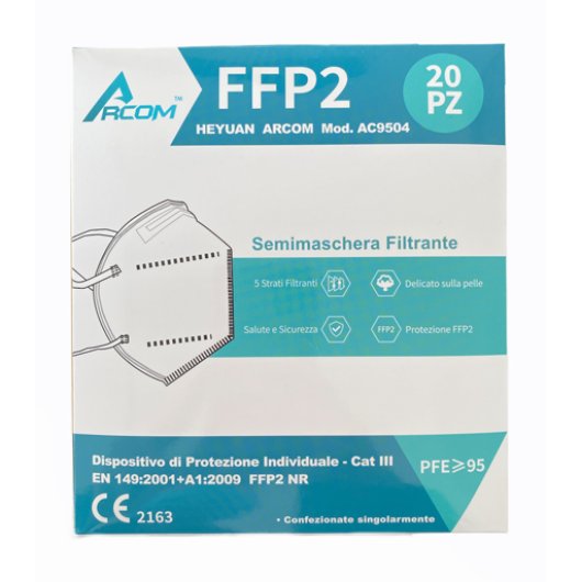 ARCOM MASCHERINA FFP2 20PZ