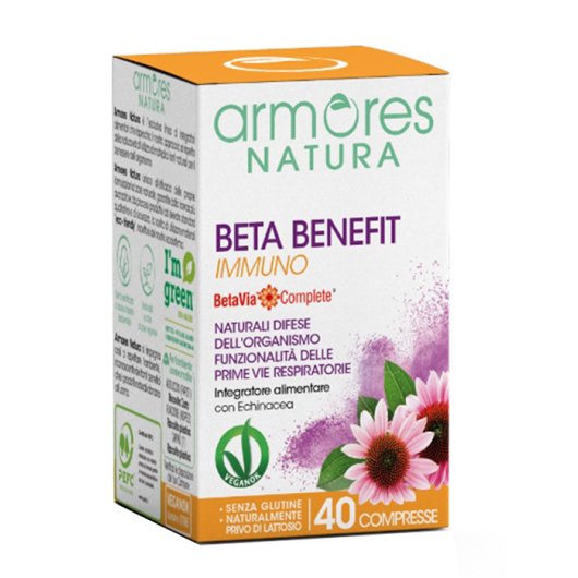 ARMORES BETA BENEFIT IMM 40CPR