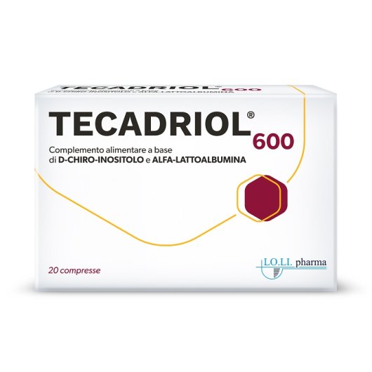 TECADRIOL 600 INT 20CPR 20G