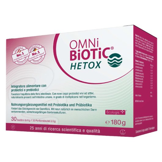 OMNI BIOTIC HETOX 30BUST