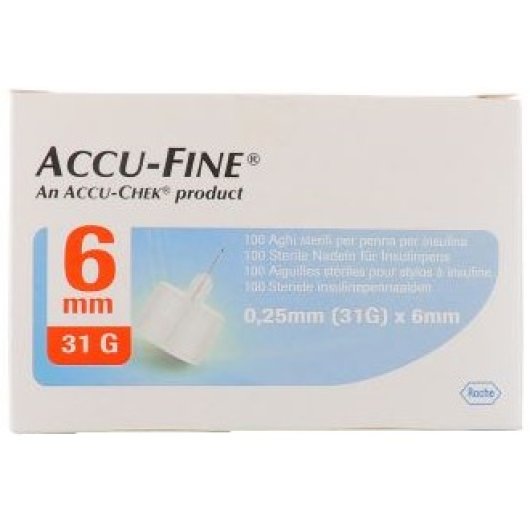 ACCU-FINE AGO G31 6MM 100PZ