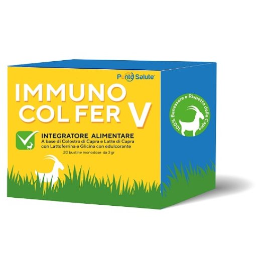 Immuno Col Fer V - 20 Bustine - Integratore per Sistema Immunitario