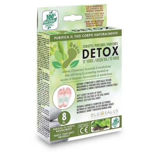 CEROTTI DETOX PIEDI TE' VERDE 8P