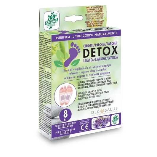 CEROTTI DETOX PIEDI LAVANDA8PZ