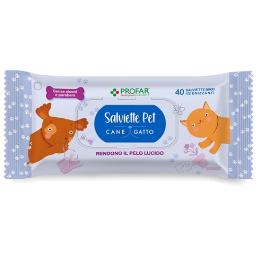 PROFAR SALVIETTETALCOPET40PZ