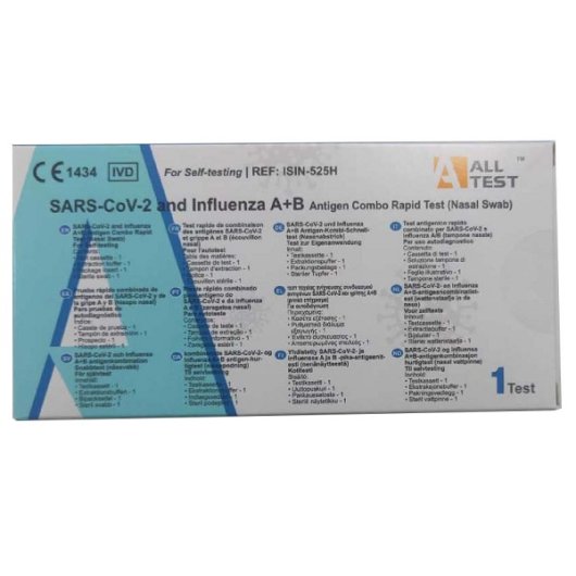 TEST ANTIGENICO INFL/COV AUTO 1P