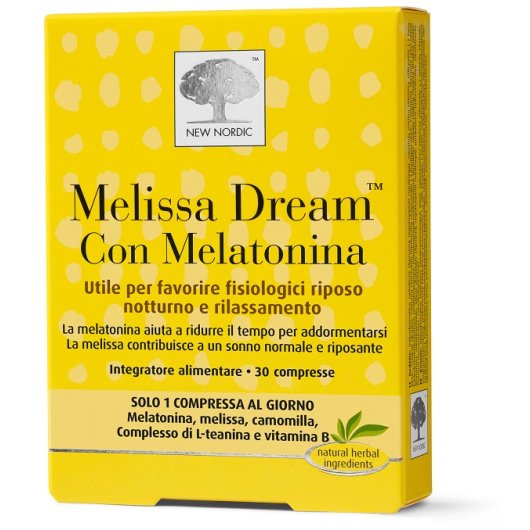 MELISSA DREAMMELATONINA30CPR