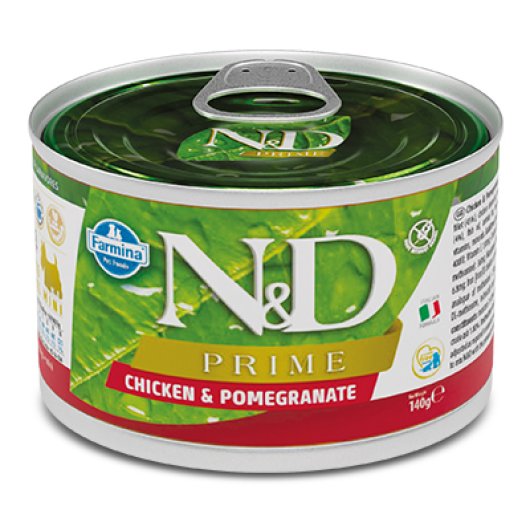 N&D DOG PRIME CHICK&POMEGR140G