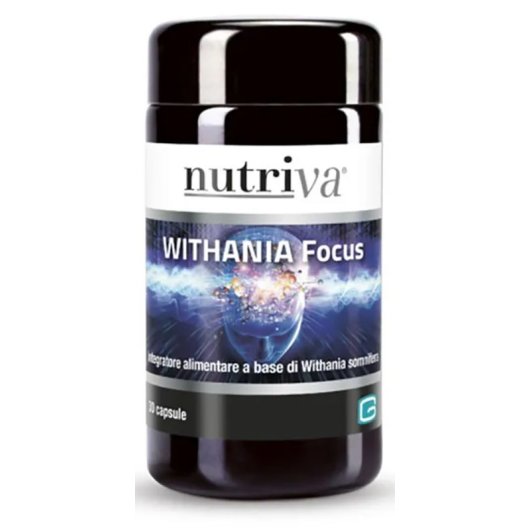 NUTRIVA WITHANIA FOCUS 30CPS