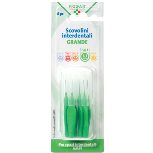 PROFAR SCOVOLINI VERDE 1,1 6PZ