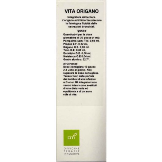 VITA ORIGANO GTT30ML