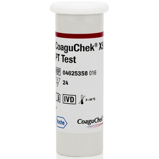 COAGUCHEK XS PT TEST 24STR