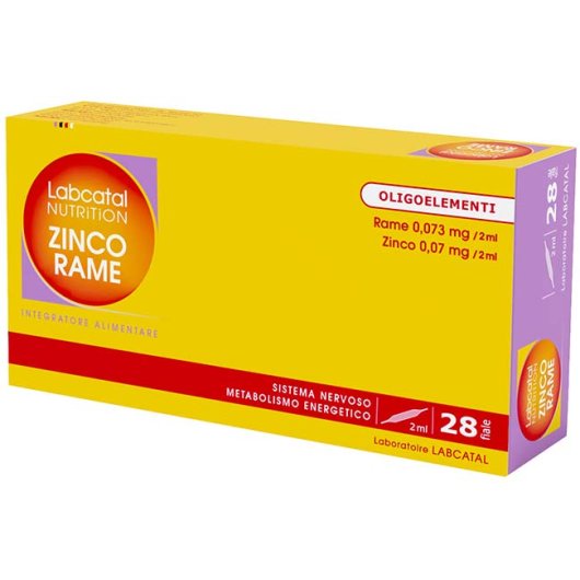 LABCATAL OLIG ZN/CU 28F 2ML