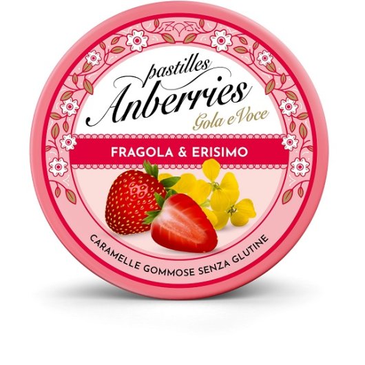 ANBERRIES FRAGOLA&ERISIMO50G