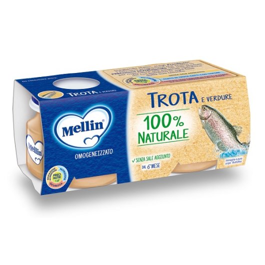 MELLIN OMOG TROTA/VERDURE4X80G