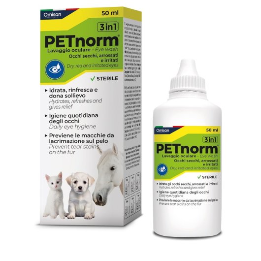 PETNORM LAVAGGIO OCULARE 50ML