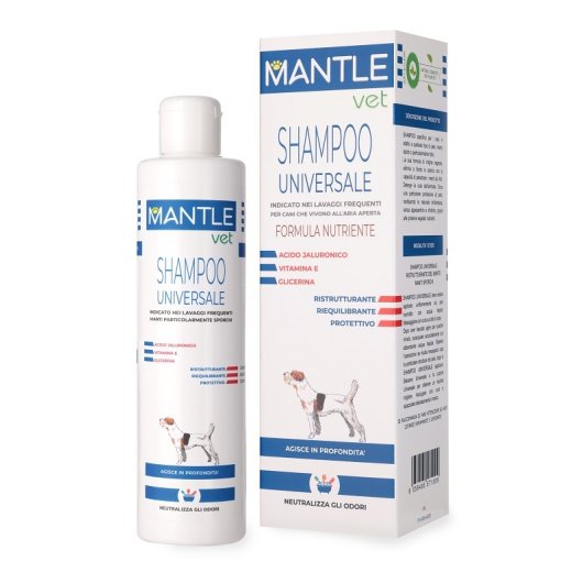 MANTLE VET SHAMPOO UNIV 250ML