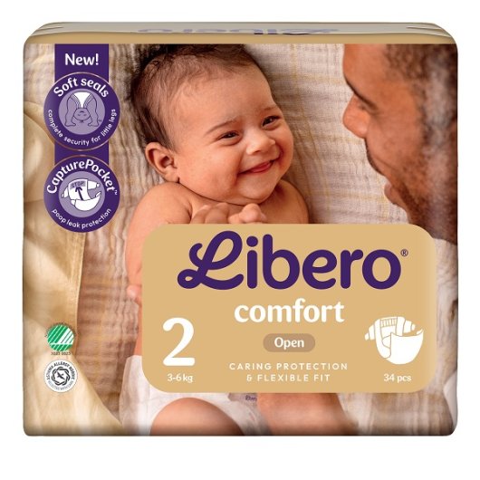 TENA LIBERO COMFORT 2     3-6KG