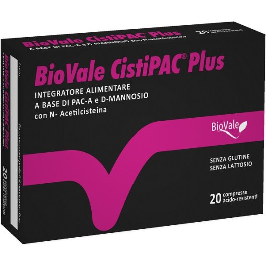 BIOVALE CISTIPAC PLUS 20CPR