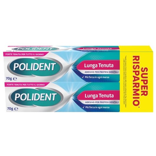 POLIDENT LUNGA TENUTA 2X70G