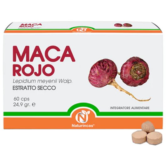 MACA ROJO ESTRATTO SECCO 60CPR