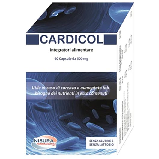 CARDICOL 60CPS 500MG