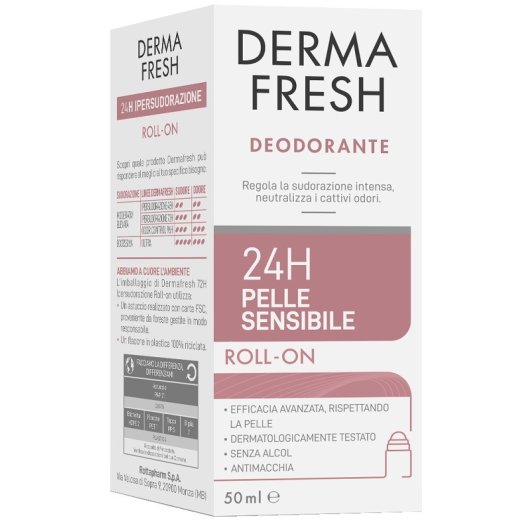 DERMAFRESH DEO ROLL 24H P/SENS 5
