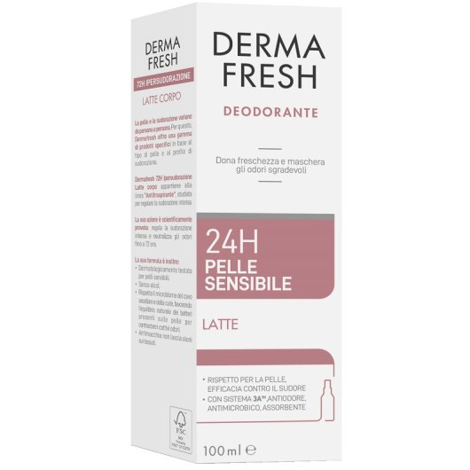 DERMAFRESH 24HP/SENSLAT100ML