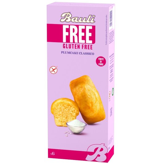 BAULI FREE PLUMCAKE CLASSICO6P BAULI FREE PLUMCAKE CLASSICO6P