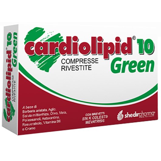 CARDIOLIPID 10 GREEN 30CPR RIV CARDIOLIPID 10 GREEN 30CPR RIV