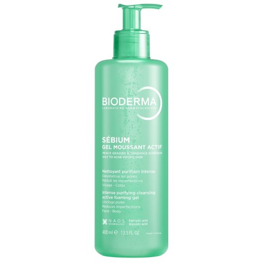 SEBIUM GEL MOUSSANT ACTIF 400ML