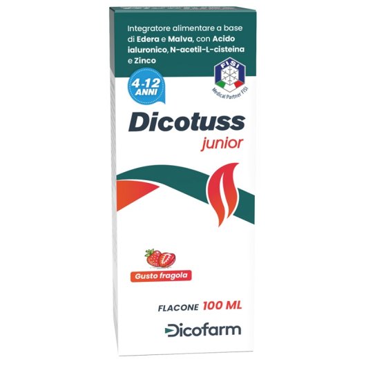 DICOTUSS JUNIOR FRAGOLA 100ML DICOTUSS JUNIOR FRAGOLA 100ML